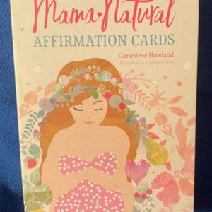 Mama Natural Pregnancy Affirmation Cards - Genevieve Howland - NEW